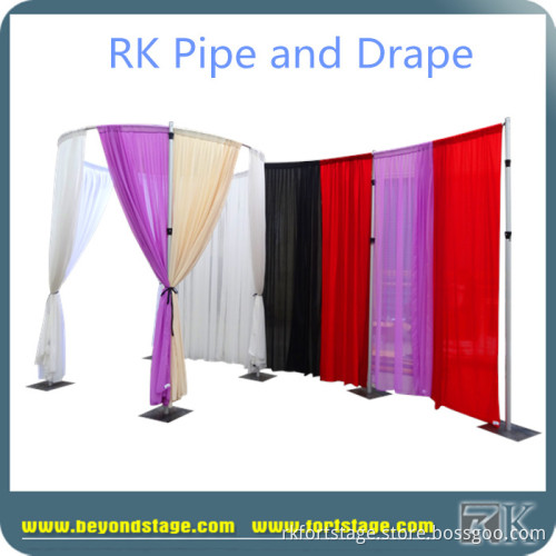 fiber wedding mandap decoration/Aluminum Pipe and Drape for cheap sale